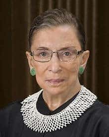 Ruth Bader Ginsburg official SCOTUS portrait crop - Ruth Bader Ginsburg, une femme audacieuse