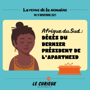 Revue de la semaine - Édition du 17 novembre 2021