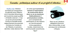 Canada : polémique autour d’un projet d’oléoduc Capture decran 2026 10 05 120756 300x143 - Canada : polémique autour d’un projet d’oléoduc